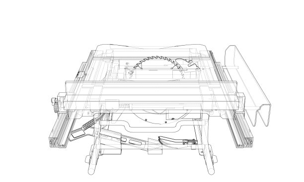 木工用轮廓台锯图片下载
