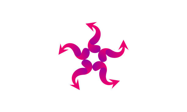 为公司设计箭头图形标志图片下载