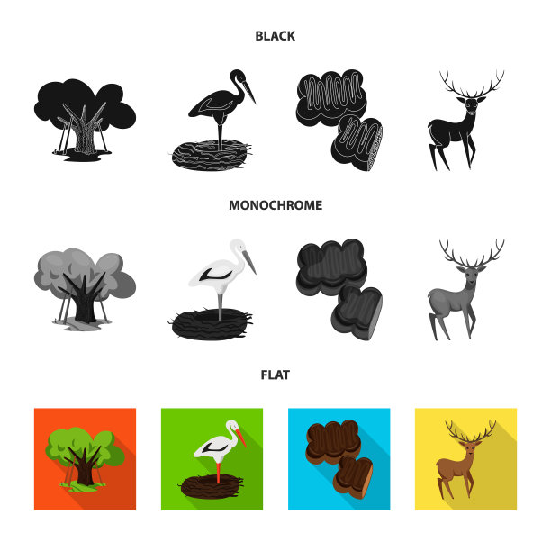 设计传统和旅游图标图片下载