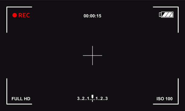 数码相机取景器记录视频屏幕图片下载