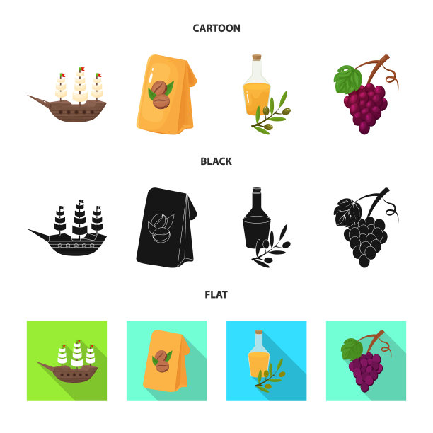 设计和历史标志设置和图片下载