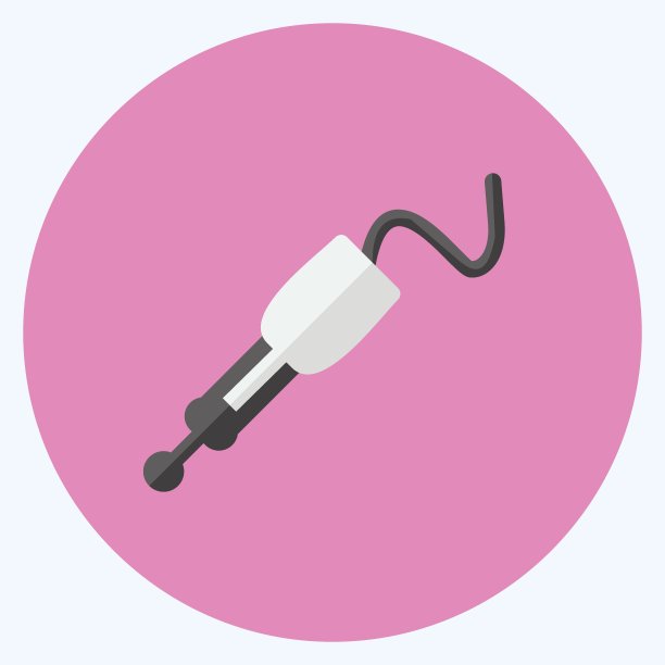 图标插销。适合教育标志。平的风格。简单的设计可编辑。设计模板向量。简单的符号说明图片下载