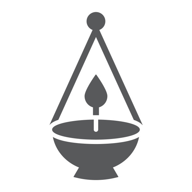 纳塔米德象形图标光和以色列犹太人图片下载