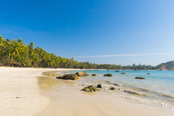 缅甸的Ngapali海滩图片下载