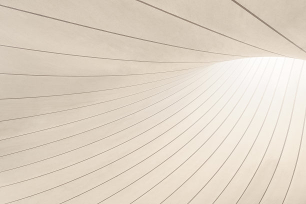 从内部和底部视图抽象曲线的大白色织物选框图案图片下载