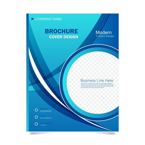 商业宣传册封面设计版面图片下载