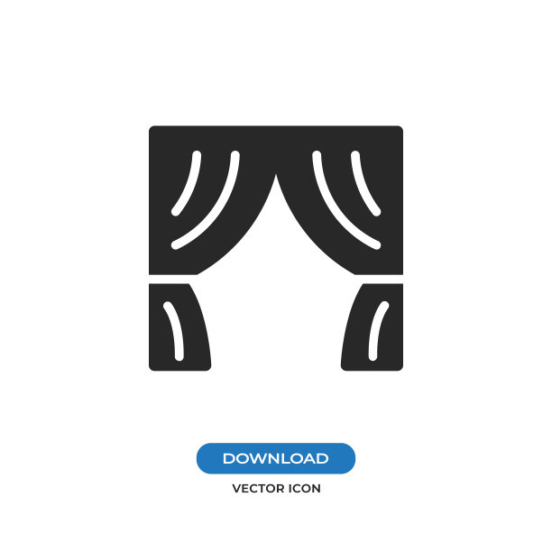 窗帘图标图片下载