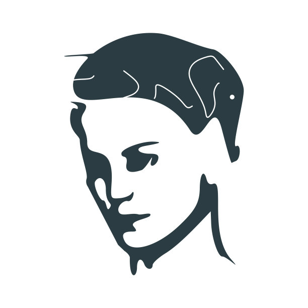 轮廓的女人头图片下载