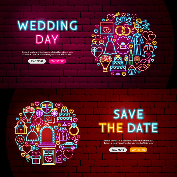 婚礼网站横幅图片下载