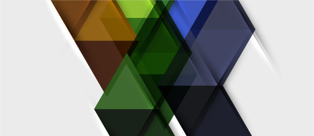 三角几何现代商业展示图片下载