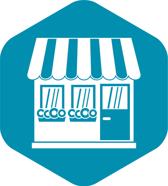 商店图标简单风格图片下载