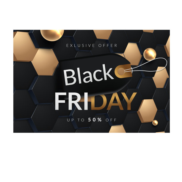黑色星期五促销海报商业折扣图片下载