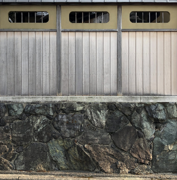 日本墙-石材木材木材石膏图片下载