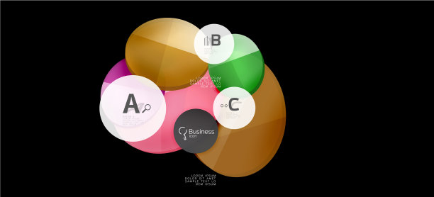 信息图形圈背景成功图标图片下载