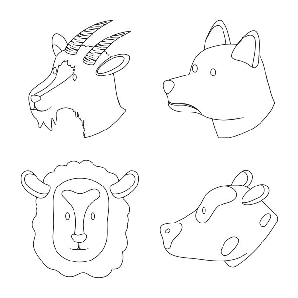 设计食品和自制标志套图片下载