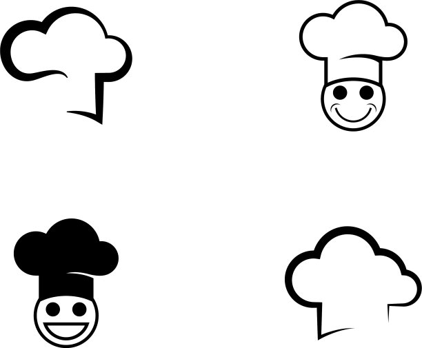 见厨师标志模板图片下载