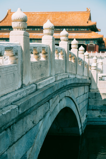 北京紫禁城的古老皇家宫殿图片下载