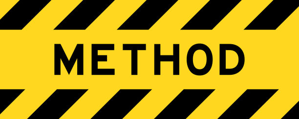 黄色和黑色的线条条纹标签图片下载