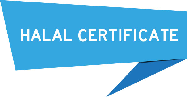 蓝色语言横幅与文字清真图片下载