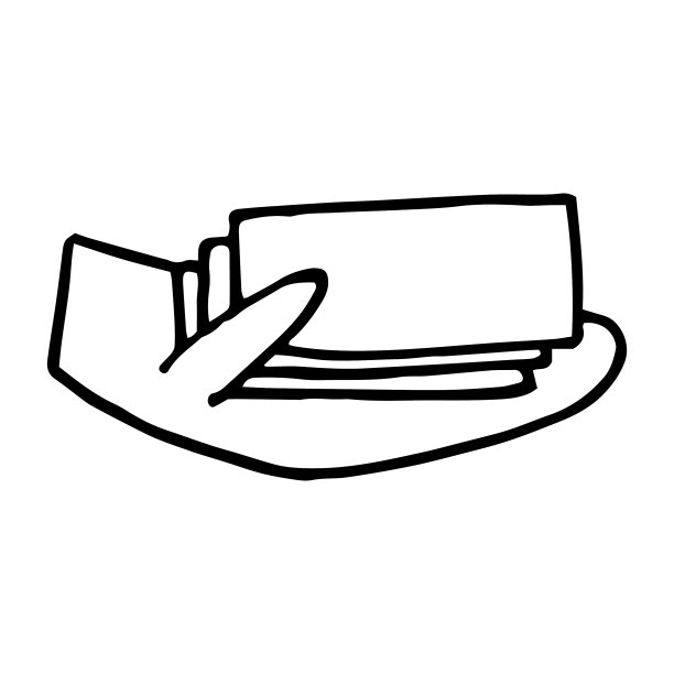 手绘涂鸦把硬币放进慈善盒子图片下载