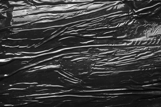 质地黑色聚乙烯纸。图片下载