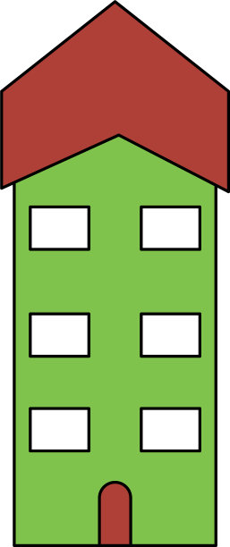 城市住宅住宅卡通家庭图片下载