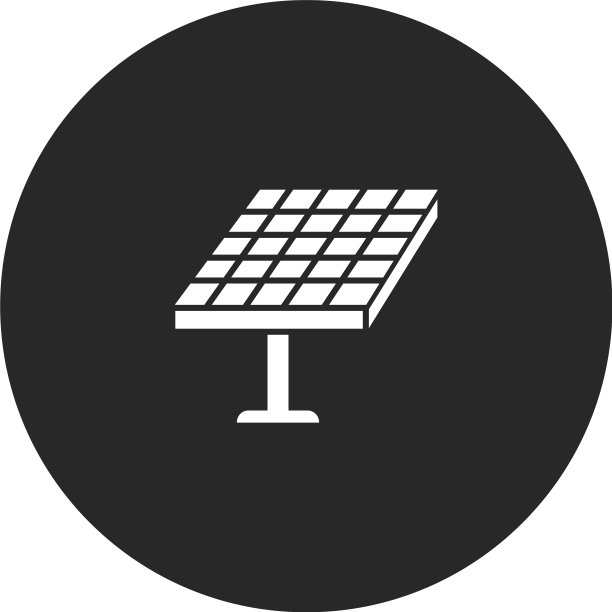 太阳能电池板的图标图片下载