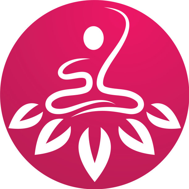 温泉标志莲花花设计图片下载