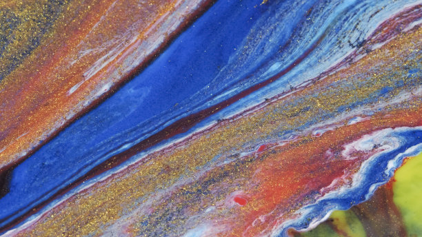 大理石纹理在当代艺术的帮助下创造。独特的自然环境图片下载