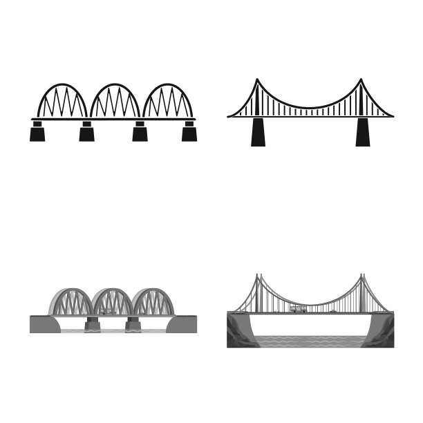 孤立的物体连接和设计标志图片下载