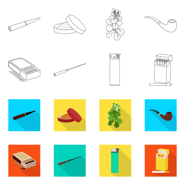 设计拒绝和停止标志集图片下载