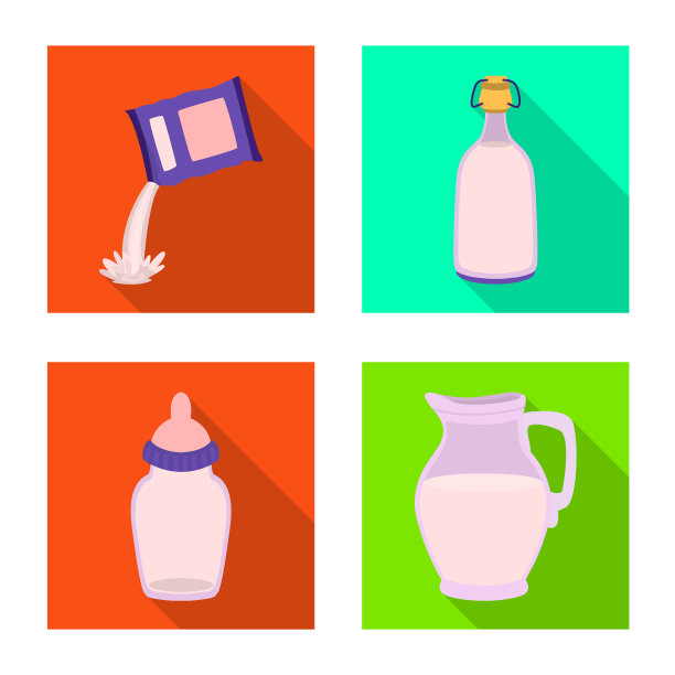 分离物新鲜和饮食标志集图片下载