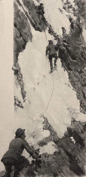 古董插图-明治大库洛-瑞士图片下载