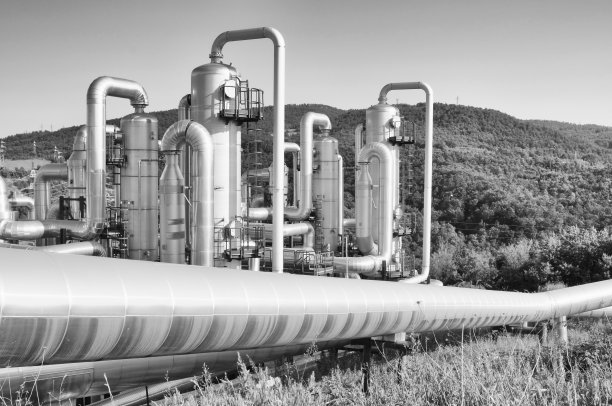 地热发电站。图片下载