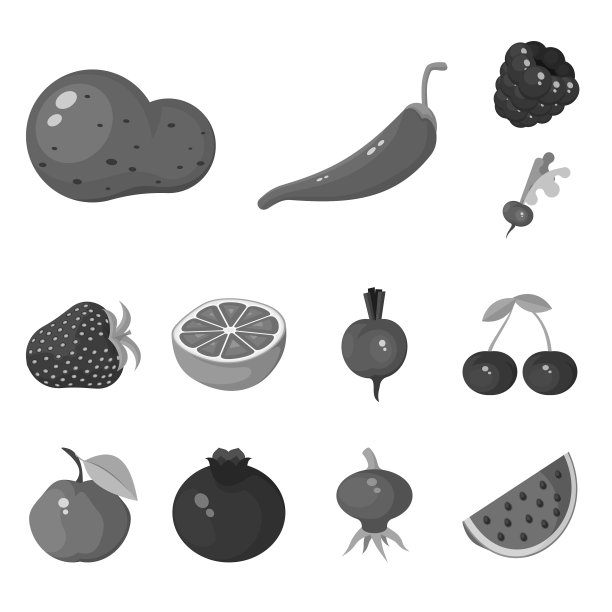 设计自然和收获的标志集图片下载