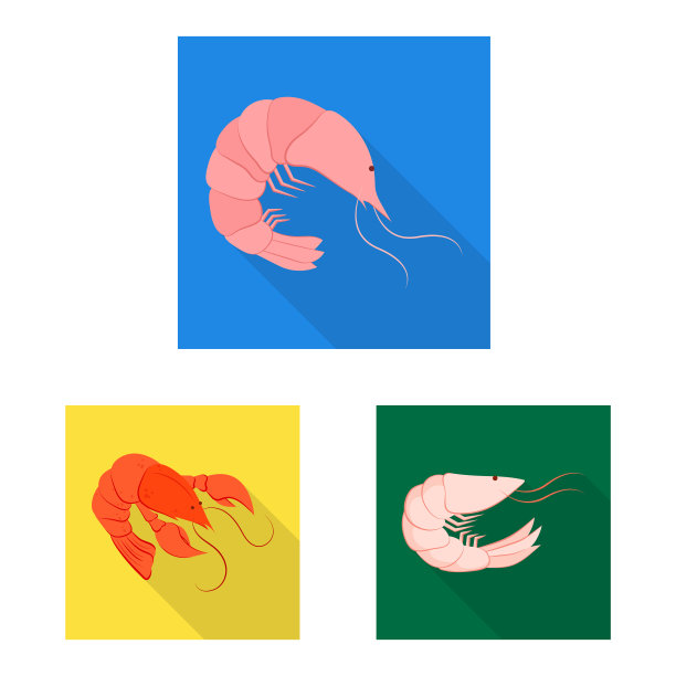 孤立物开胃菜和海鲜标志集图片下载