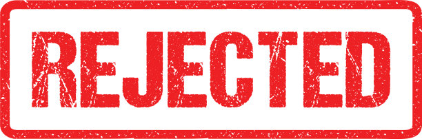 拒收红封条，封条上粗字母孤立图片下载