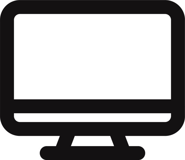 监控图标在现代风格的网站和图片下载