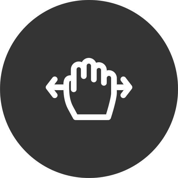 网站手势移动图标图片下载