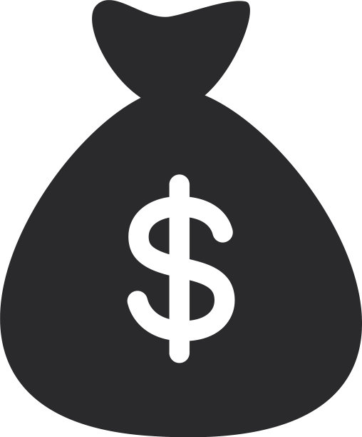 钱袋图标在现代风格的网站和图片下载