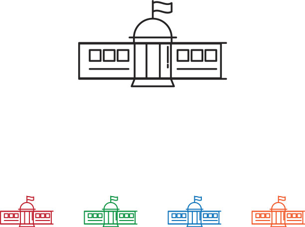 行政大楼图标图片下载