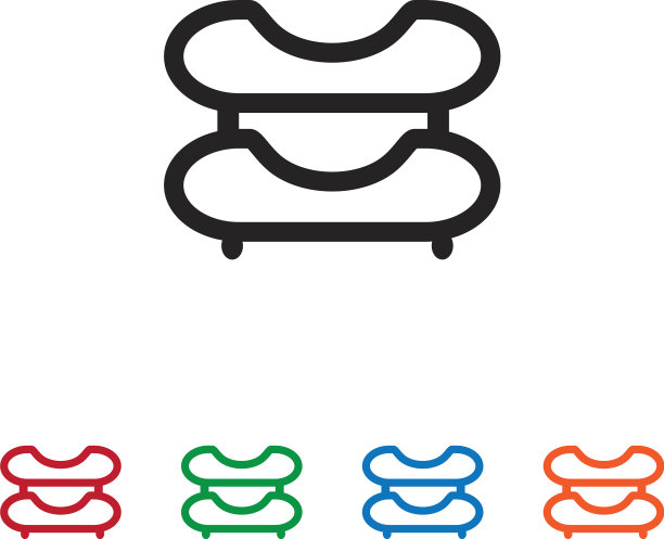 架子上的图标图片下载