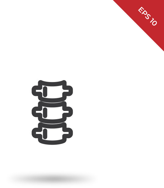 脊柱图标图片下载