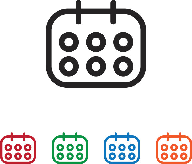 日历图标图片下载