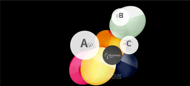 信息图形圈背景成功图标图片下载