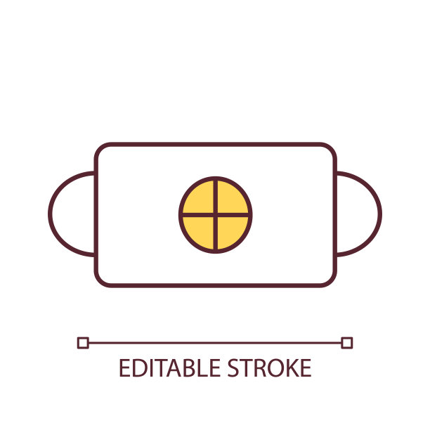 医用口罩保护呼吸道疾病RGB彩色图标图片下载