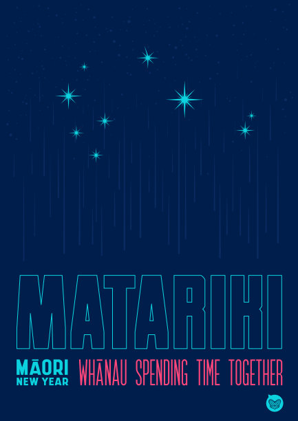 新西兰Matariki毛利人新年whanau(家庭)花时间在一起图片下载
