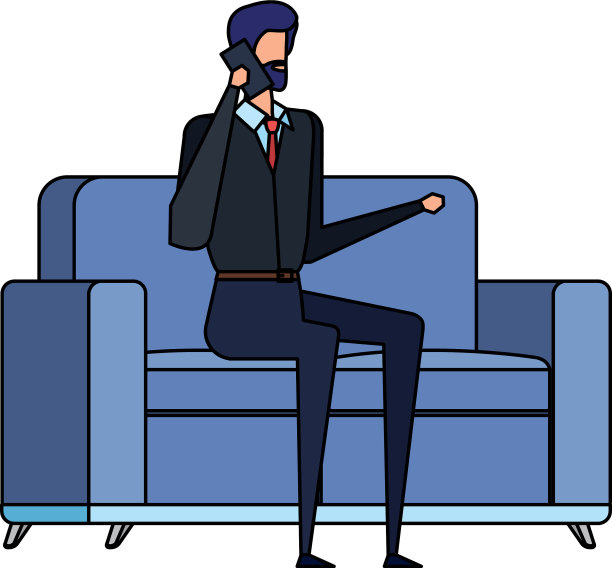 商人在用智能手机打电话图片下载