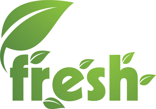 新鲜的标志图片下载