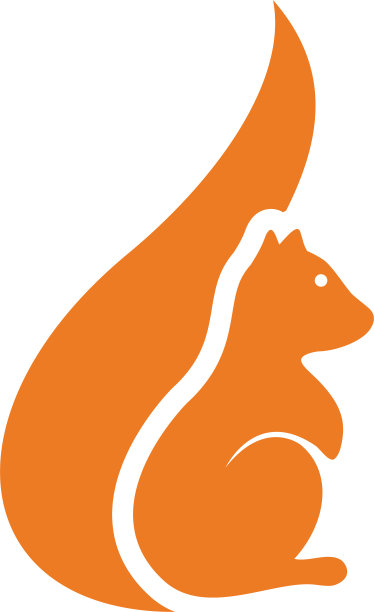 松鼠的标志图片下载